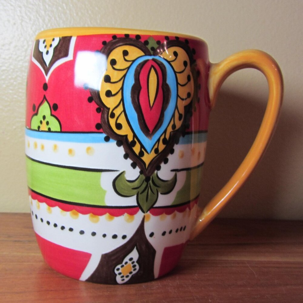 *BOGO mugs* 20 oz España lifestyle Rossario mug (W6031)